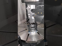 3/4/5 Axis Cnc ทำงาน OEM รองรับแกนติดตั้งรับประกัน 1 ปี