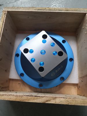 จุดศูนย์กลางชิ้นงานเหล็ก เครื่อง CNC ความแม่นยำ 0.005 มม.