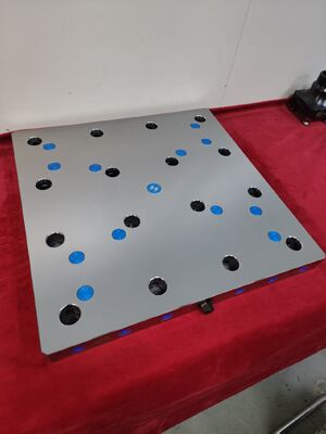 OEM 18KN แรงล็อค 5 แกน CNC แคลมป์จับงาน CNC Workholding Fixture ให้ความมั่นคงของชิ้นงานและการจับยึดในสายการผลิต
