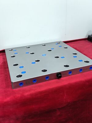 OEM 18KN แรงล็อค 5 แกน CNC แคลมป์จับงาน CNC Workholding Fixture ให้ความมั่นคงของชิ้นงานและการจับยึดในสายการผลิต